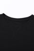 Crew Neck Colorblock Tee